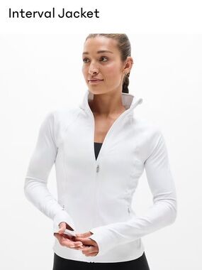 lululemon athletica White Interval Jacket